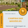 Apostila Técnico em Enfermagem do PSF Prefeitura de Campina das Missões RS 2025