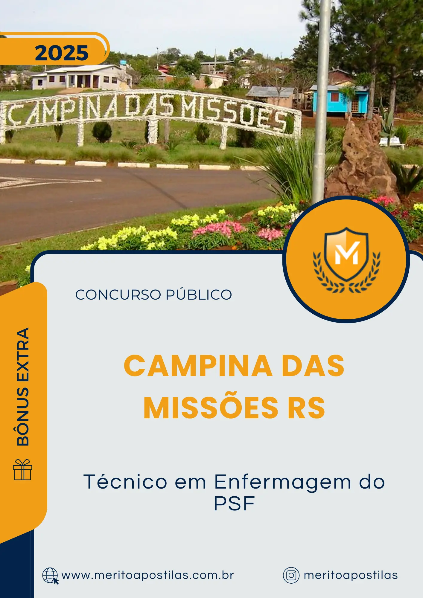 Apostila Técnico em Enfermagem do PSF Prefeitura de Campina das Missões RS 2025