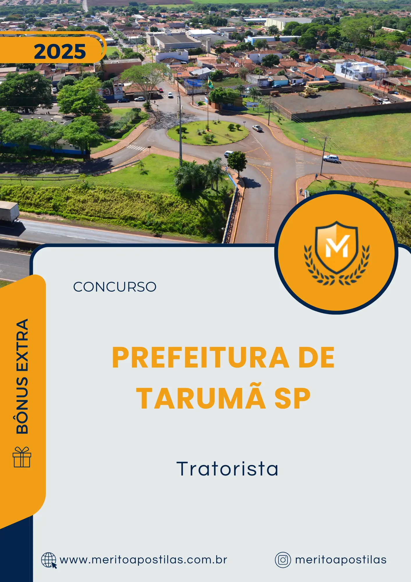 Apostila Tratorista Prefeitura de Tarumã SP 2025