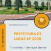Apostila Tratorista Serviços Gerais Prefeitura de Iaras SP 2025
