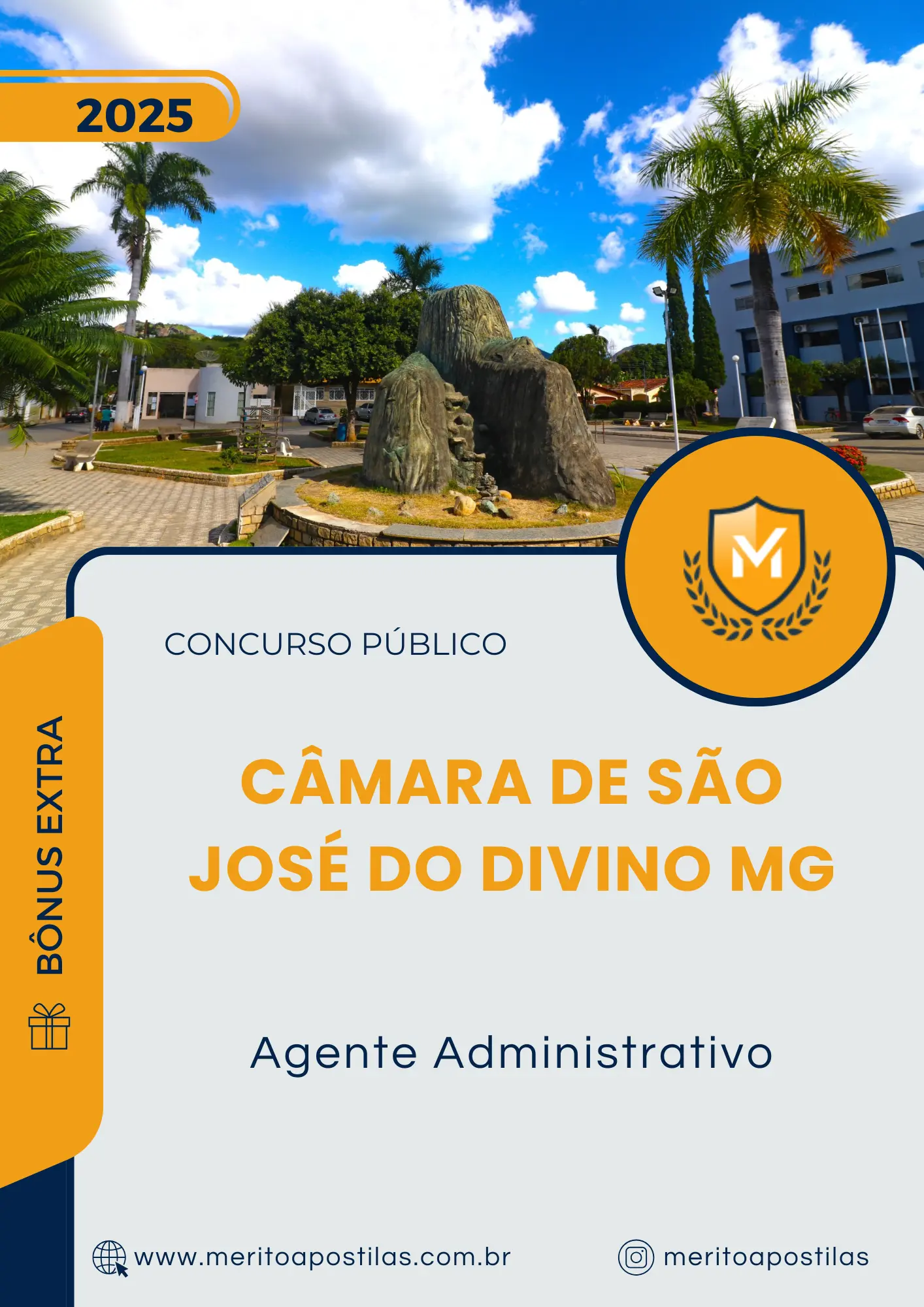 Apostila Agente Administrativo Câmara de São José do Divino MG 2025