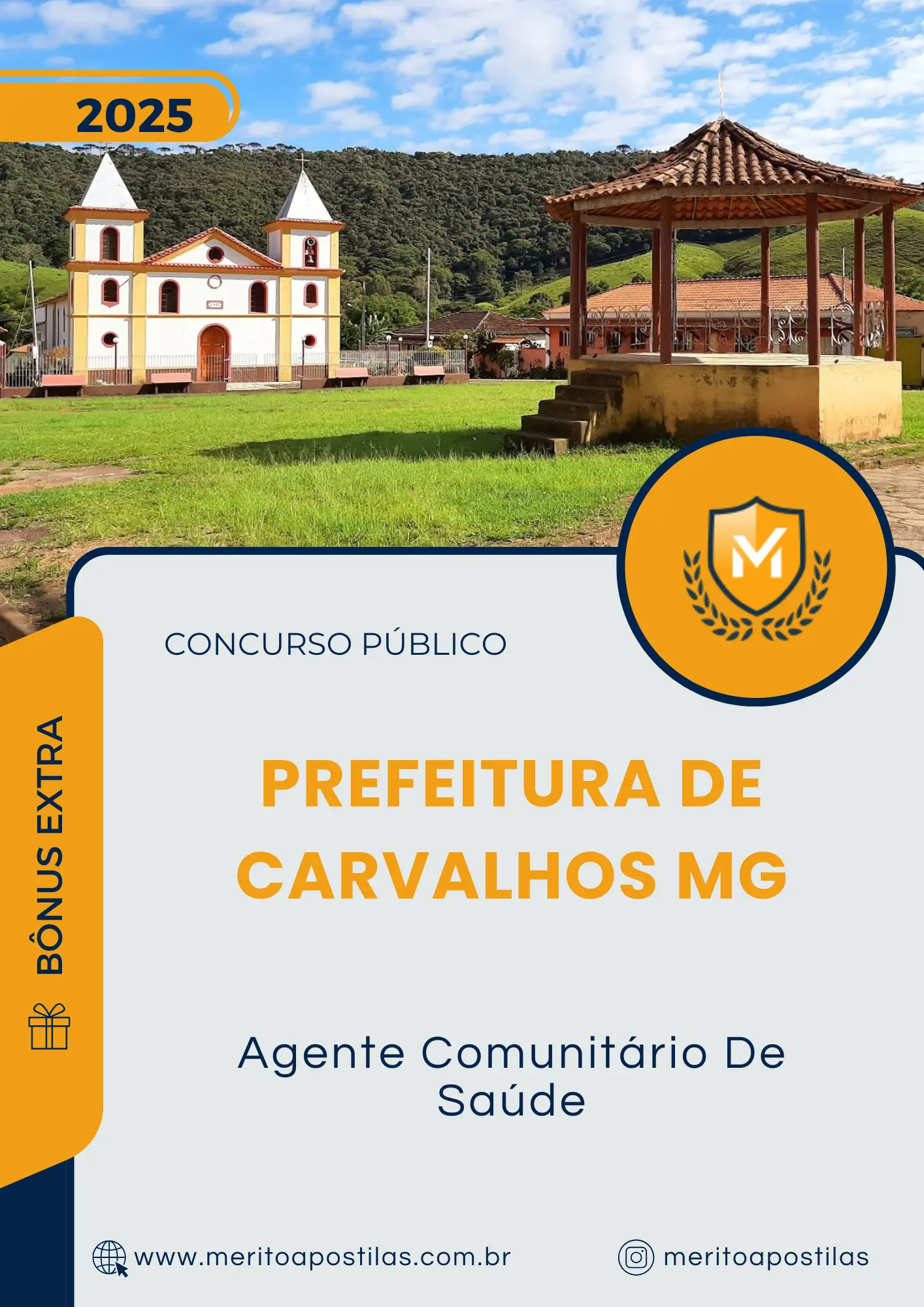 Apostila Agente Comunitário De Saúde Prefeitura de Carvalhos MG 2025