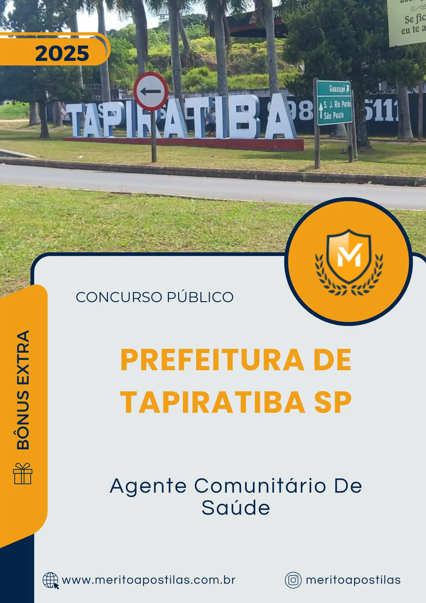 Apostila Agente Comunitário De Saúde Prefeitura de Tapiratiba SP 2025
