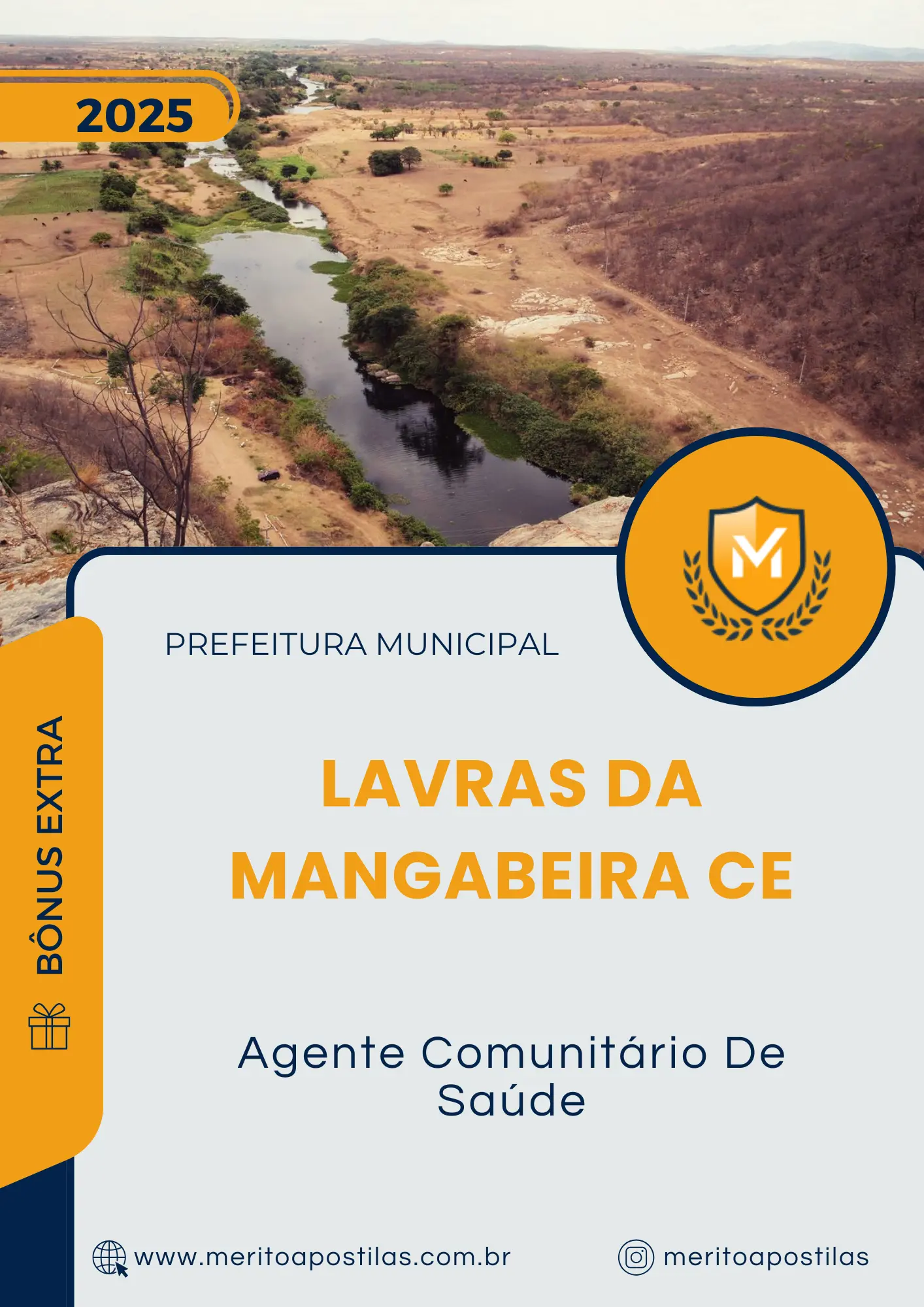 Apostila Agente Comunitário De Saúde Prefeitura de Lavras da Mangabeira CE 2025