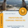 Apostila Agente Comunitário De Saúde ESF Prefeitura de Coronel Freitas SC 2025