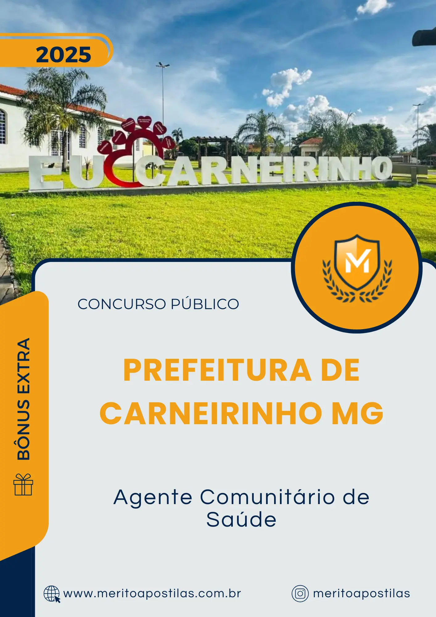 Apostila Agente Comunitário de Saúde Prefeitura de Carneirinho MG 2025