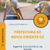 Apostila Agente Comunitário de Saúde Prefeitura de Novo Oriente CE 2025