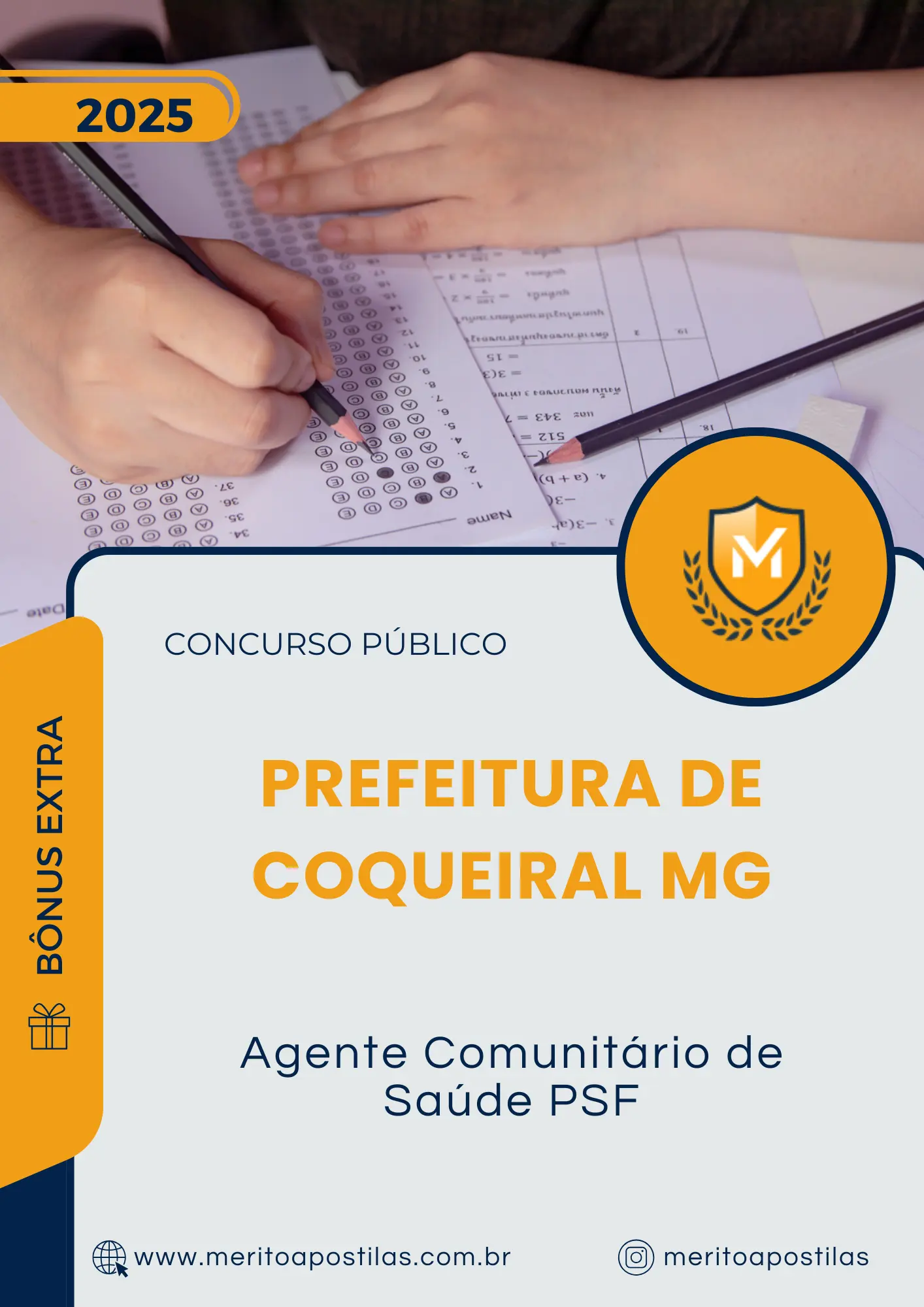 Apostila Agente Comunitário de Saúde PSF Prefeitura de Coqueiral MG 2025