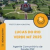Apostila Agente Comunitário de Saúde PSF Prefeitura de Lucas do Rio Verde MT 2025