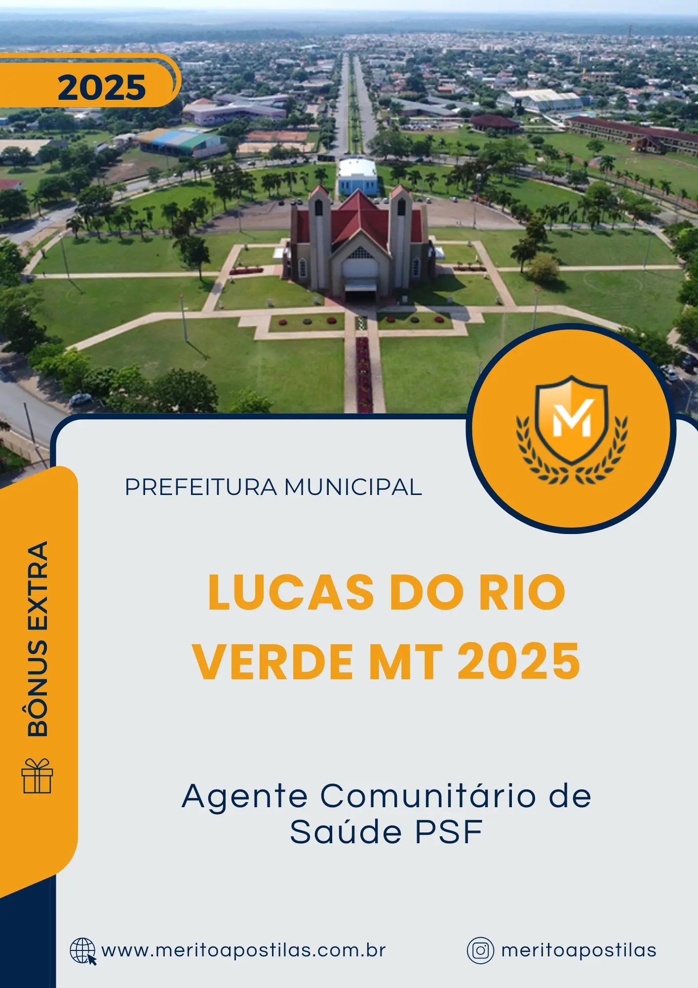 Apostila Agente Comunitário de Saúde PSF Prefeitura de Lucas do Rio Verde MT 2025