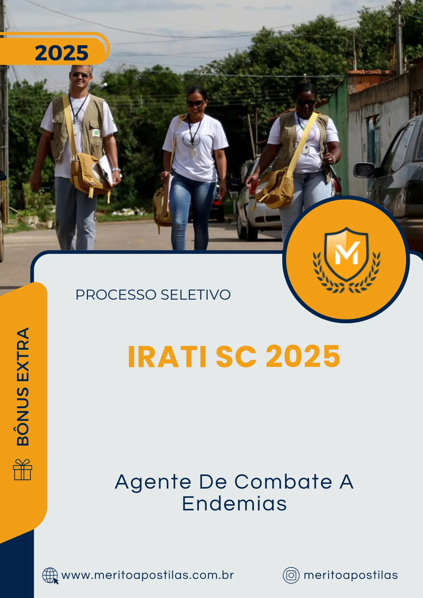 Apostila Agente De Combate A Endemias Prefeitura de Irati SC 2025