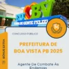 Apostila Agente De Combate Às Endemias Prefeitura de Boa Vista PB 2025