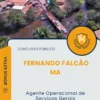 Apostila Agente Operacional de Serviços Gerais Prefeitura de Fernando Falcão MA 2025