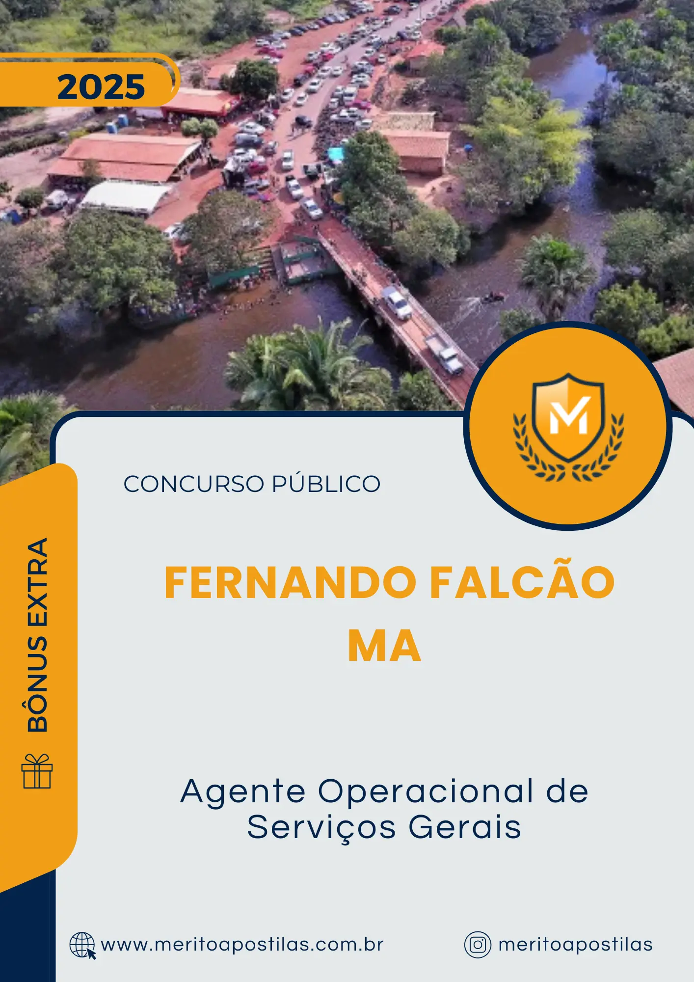 Apostila Agente Operacional de Serviços Gerais Prefeitura de Fernando Falcão MA 2025