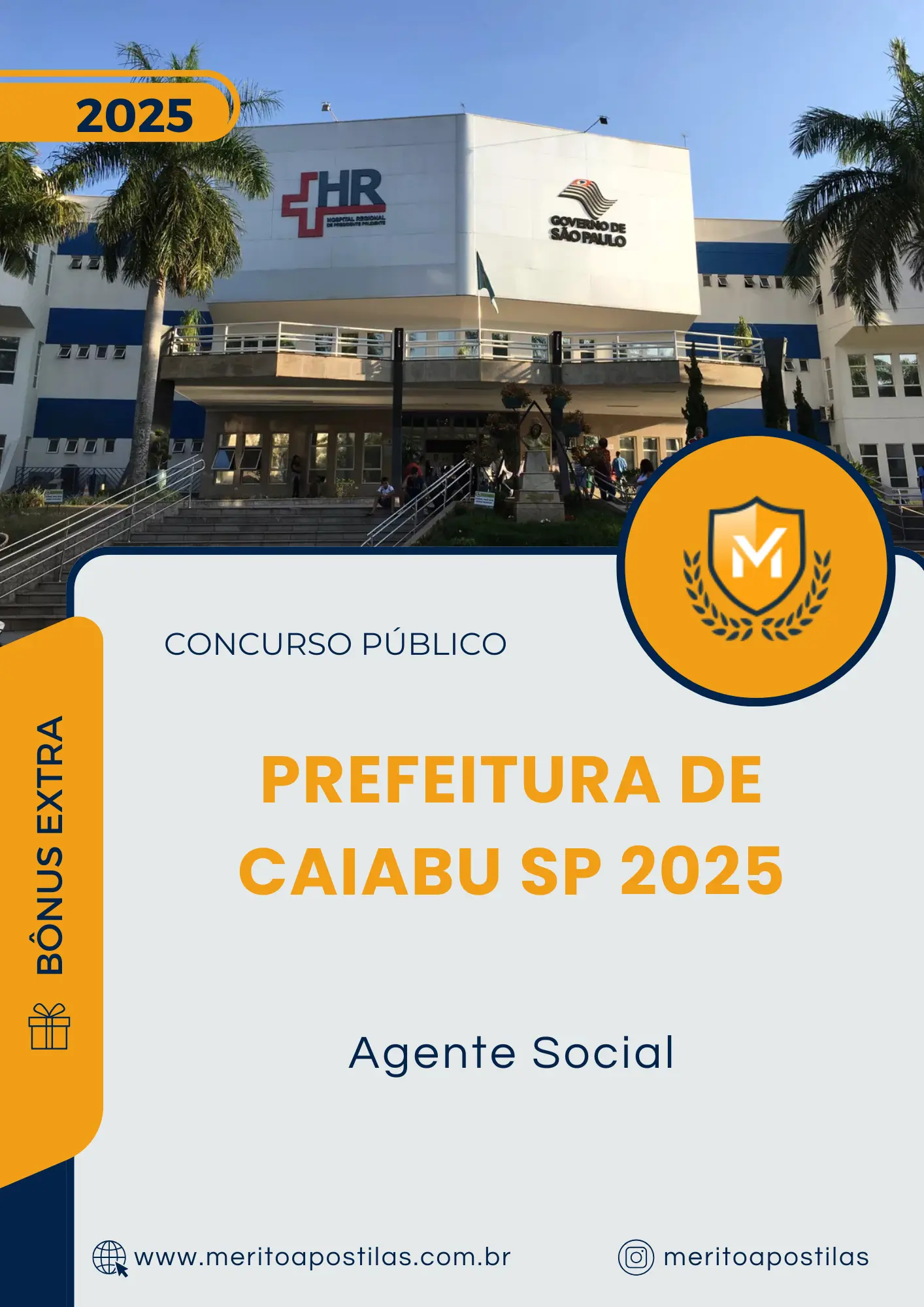 Apostila Agente Social Prefeitura de Caiabu SP 2025