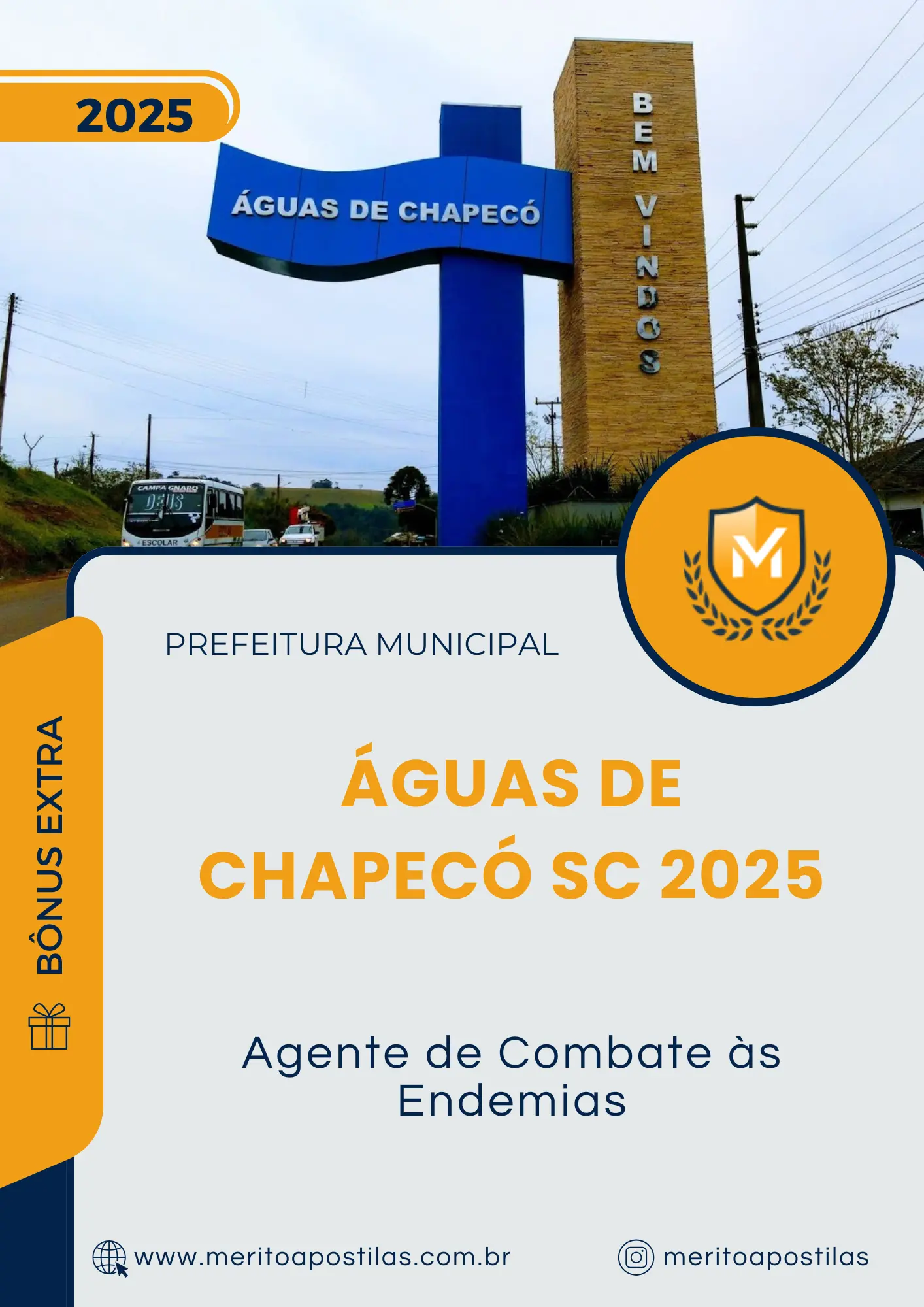 Apostila Agente de Combate às Endemias Prefeitura de Águas de Chapecó SC 2025