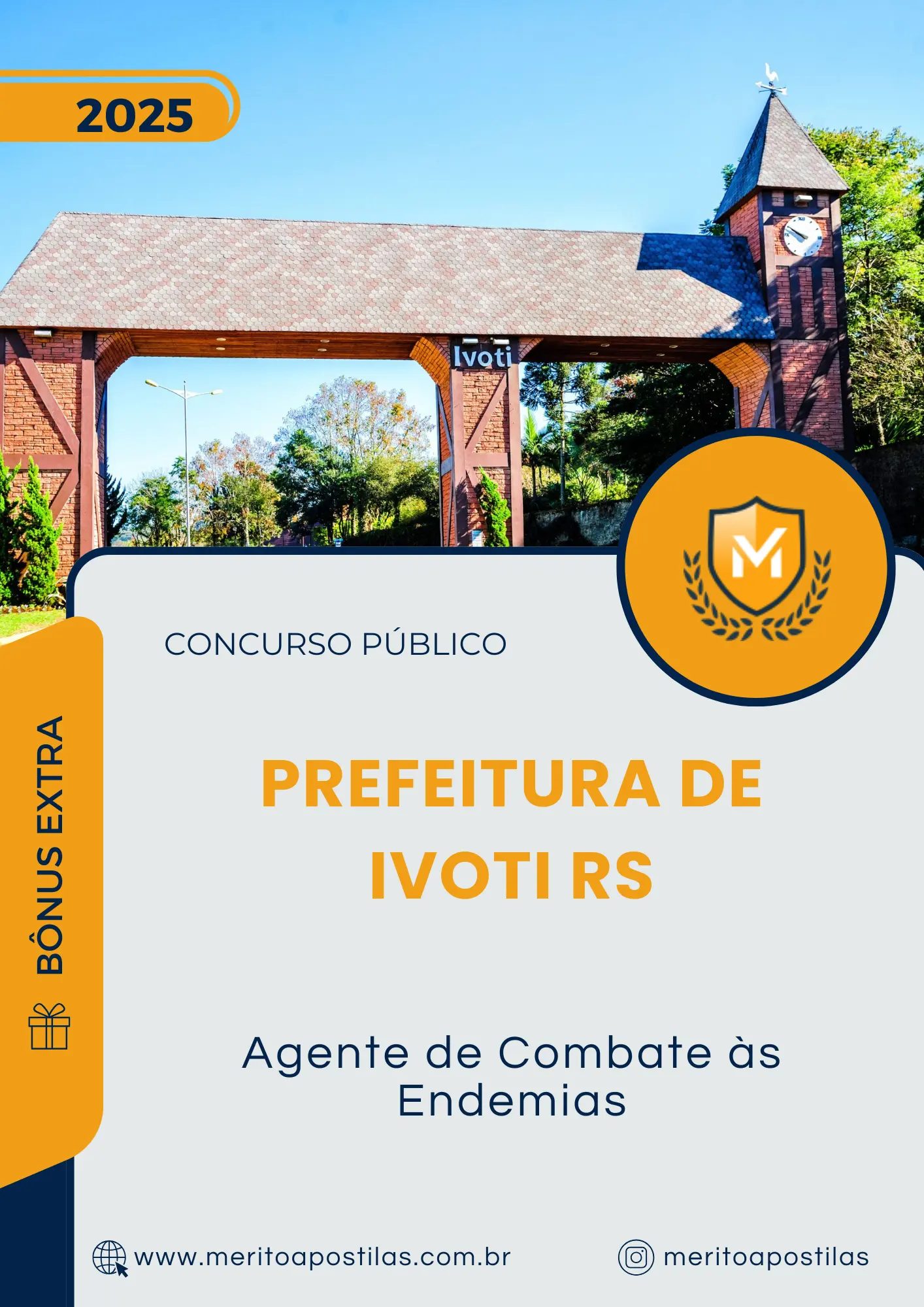 Apostila Agente de Combate às Endemias Prefeitura de Ivoti RS 2025