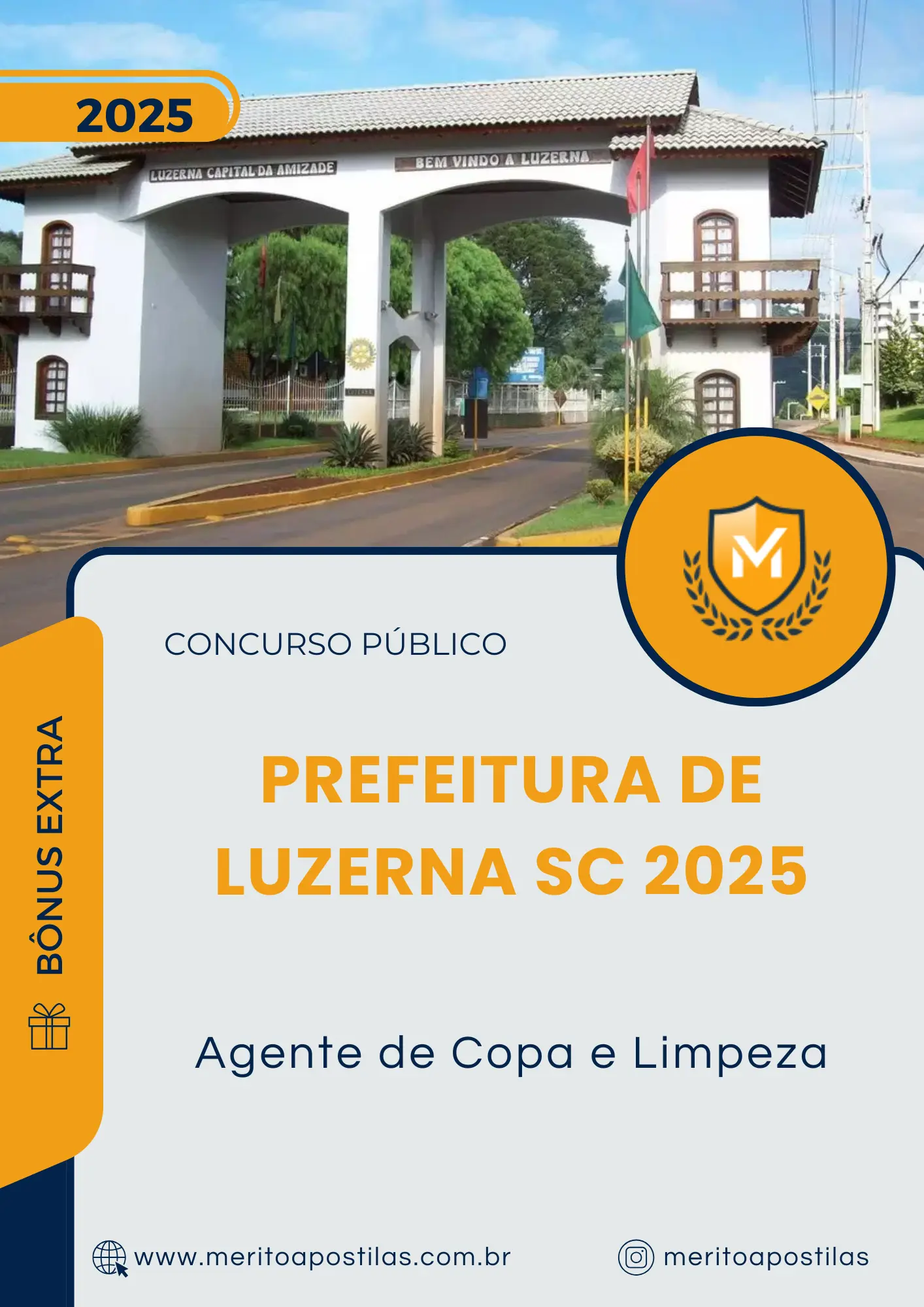 Apostila Agente de Copa e Limpeza Prefeitura de Luzerna SC 2025