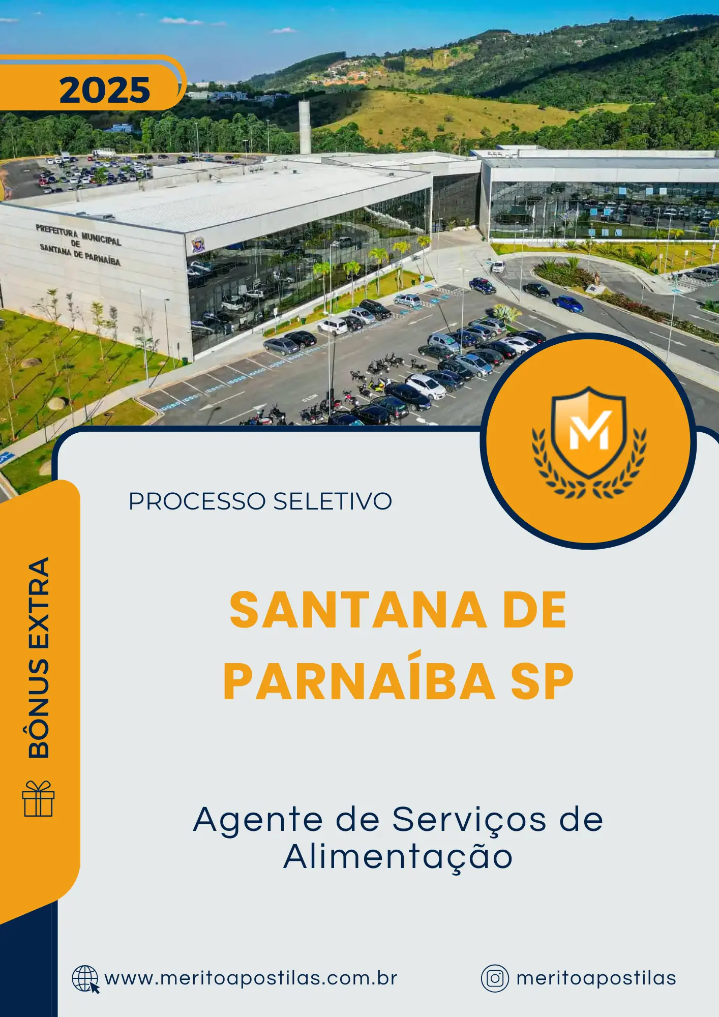Apostila Agente de Serviços de Alimentação Prefeitura de Santana de Parnaíba SP 2025