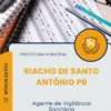 Apostila Agente de Vigilância Sanitária Prefeitura de Riacho de Santo Antônio PB 2025