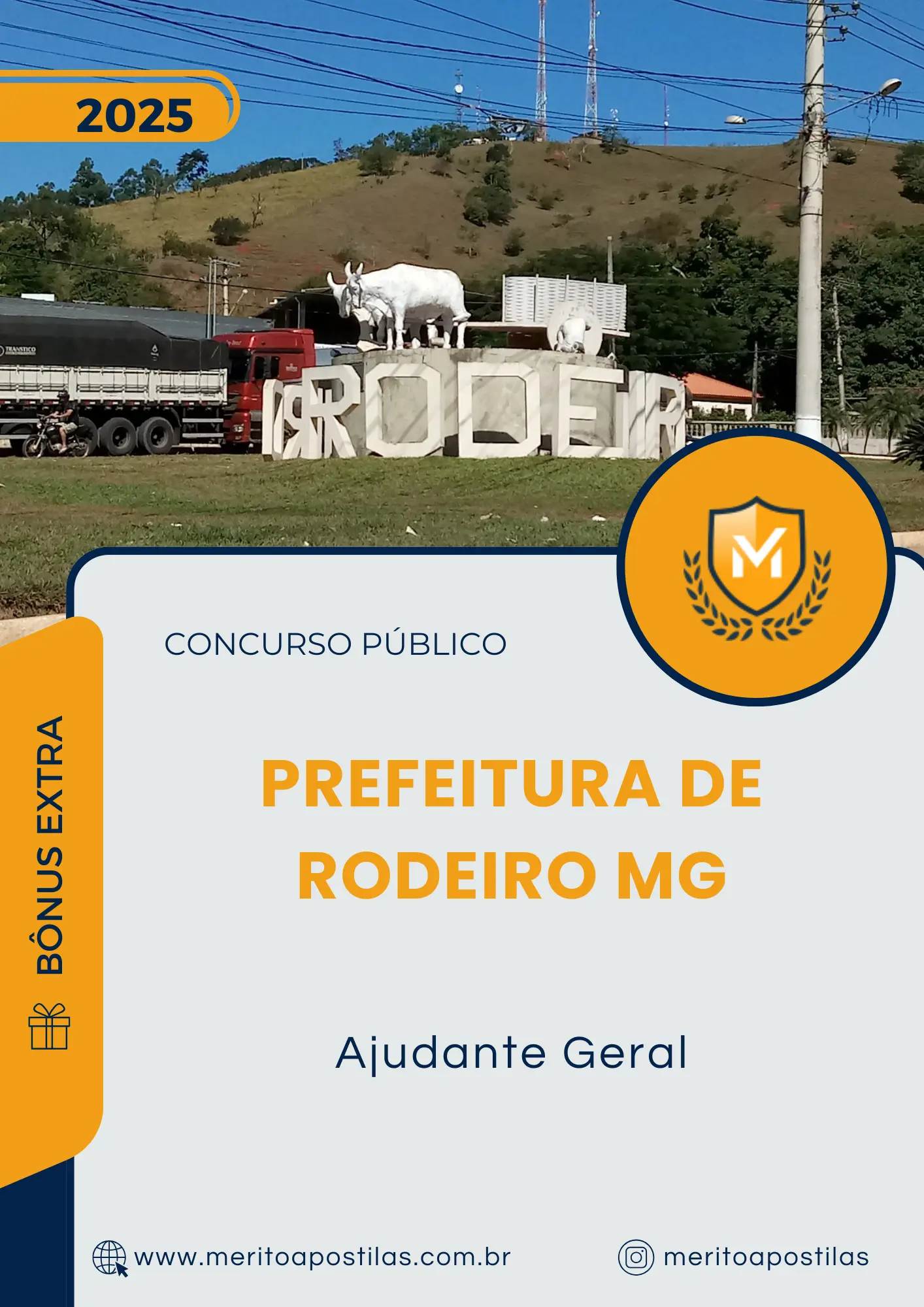 Apostila Ajudante Geral Prefeitura de Rodeiro MG 2025
