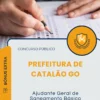 Apostila Ajudante Geral de Saneamento Básico Prefeitura de Catalão GO 2025