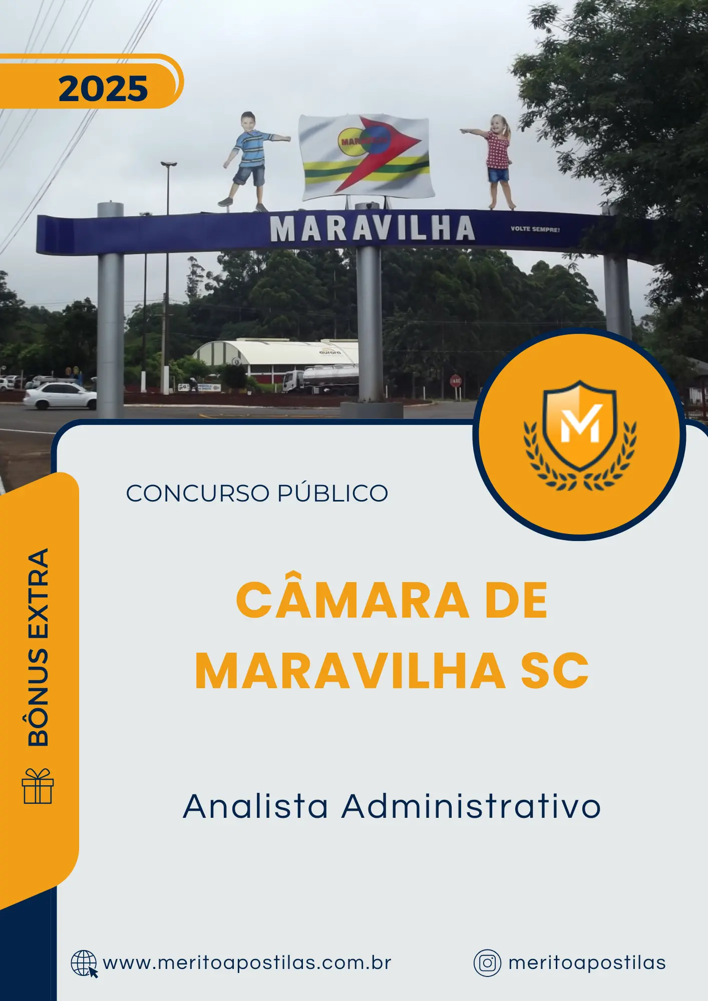 Apostila Analista Administrativo Câmara de Maravilha SC 2025