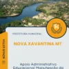 Apostila Apoio Administrativo Educacional Manutenção da Infraestrutura Prefeitura de Nova Xavantina MT 2025