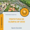 Apostila Apoio Escolar Prefeitura de Olímpia SP 2025
