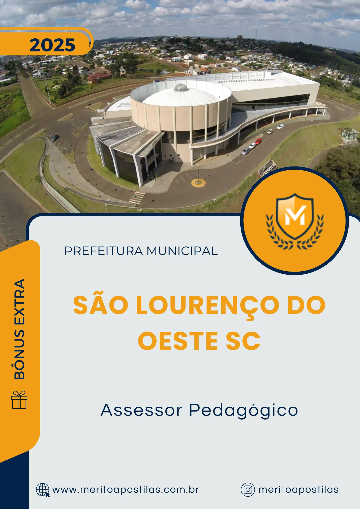 Apostila Assessor Pedagógico Prefeitura de São Lourenço do Oeste SC 2025