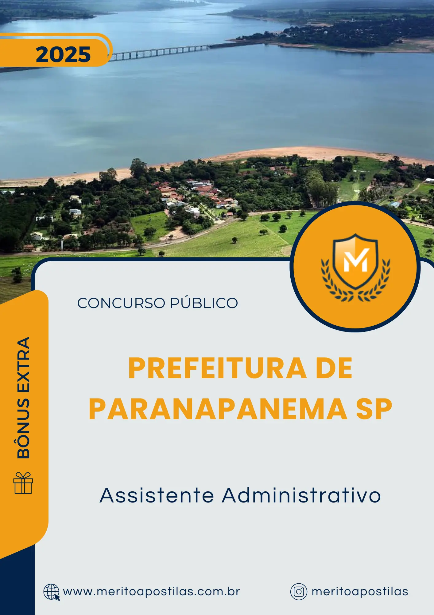 Apostila Assistente Administrativo Prefeitura de Paranapanema SP 2025