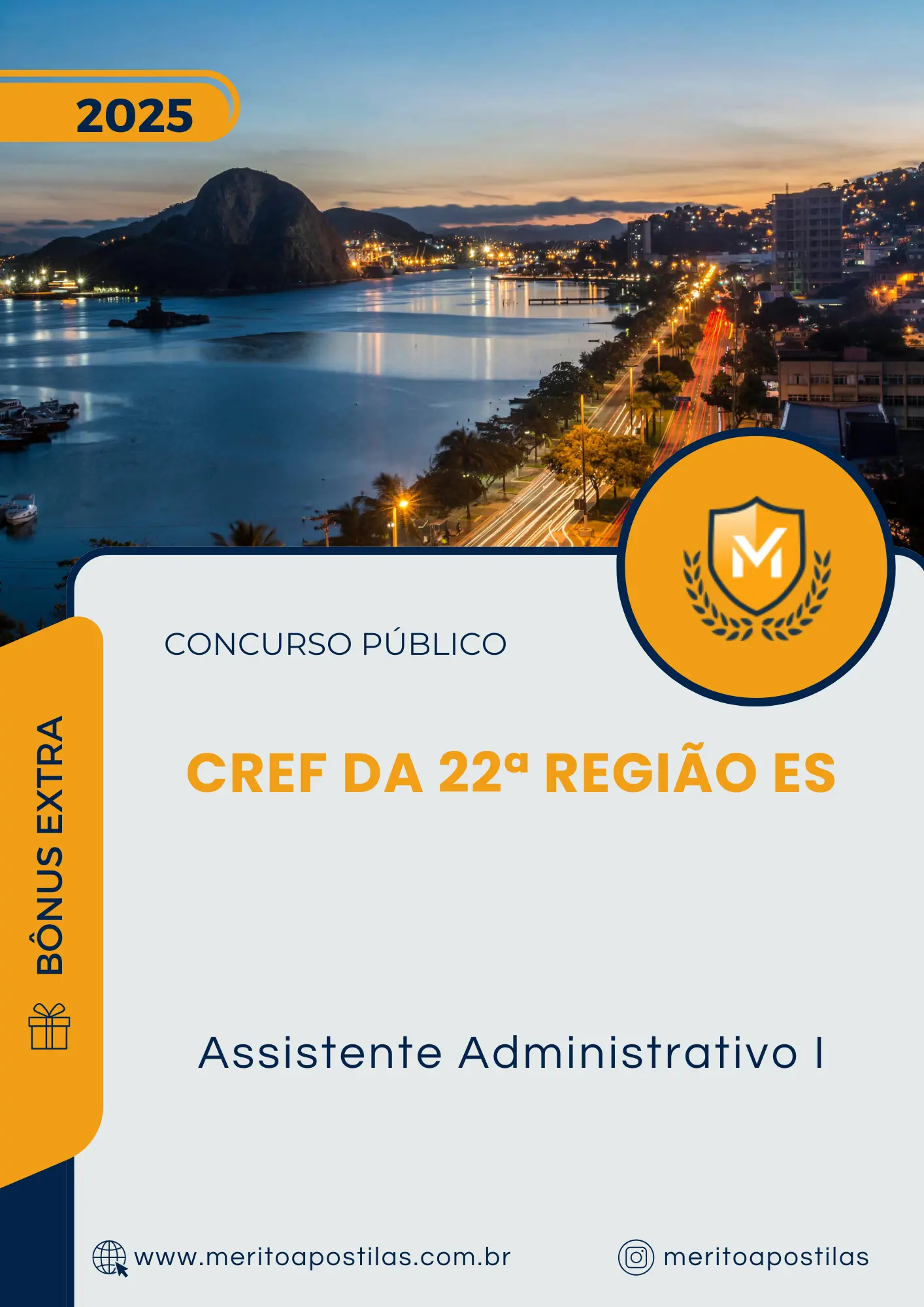 Apostila Assistente Administrativo I Concurso Público CREF da 22ª Região ES 2025