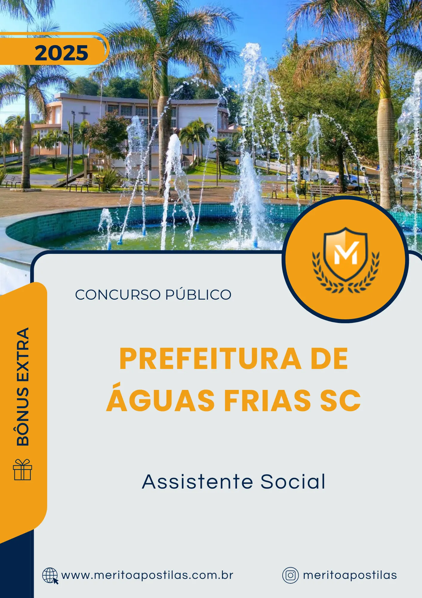 Apostila Assistente Social Prefeitura de Águas Frias SC 2025