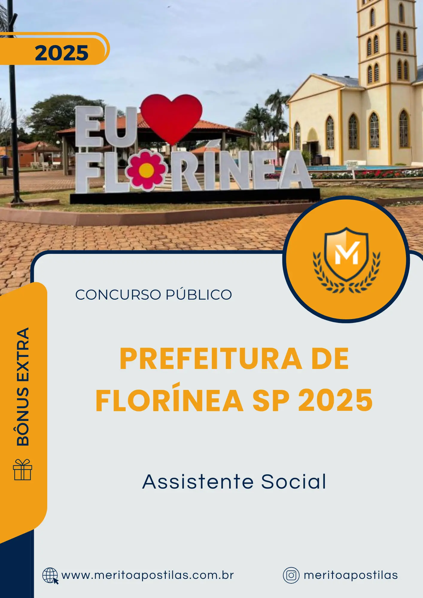 Apostila Assistente Social Prefeitura de Florínea SP 2025