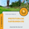 Apostila Assistente Social Prefeitura de Sapiranga RS 2025
