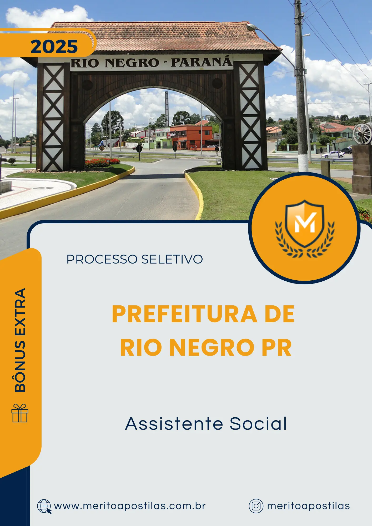 Apostila Assistente Social Prefeitura de Rio Negro PR 2025