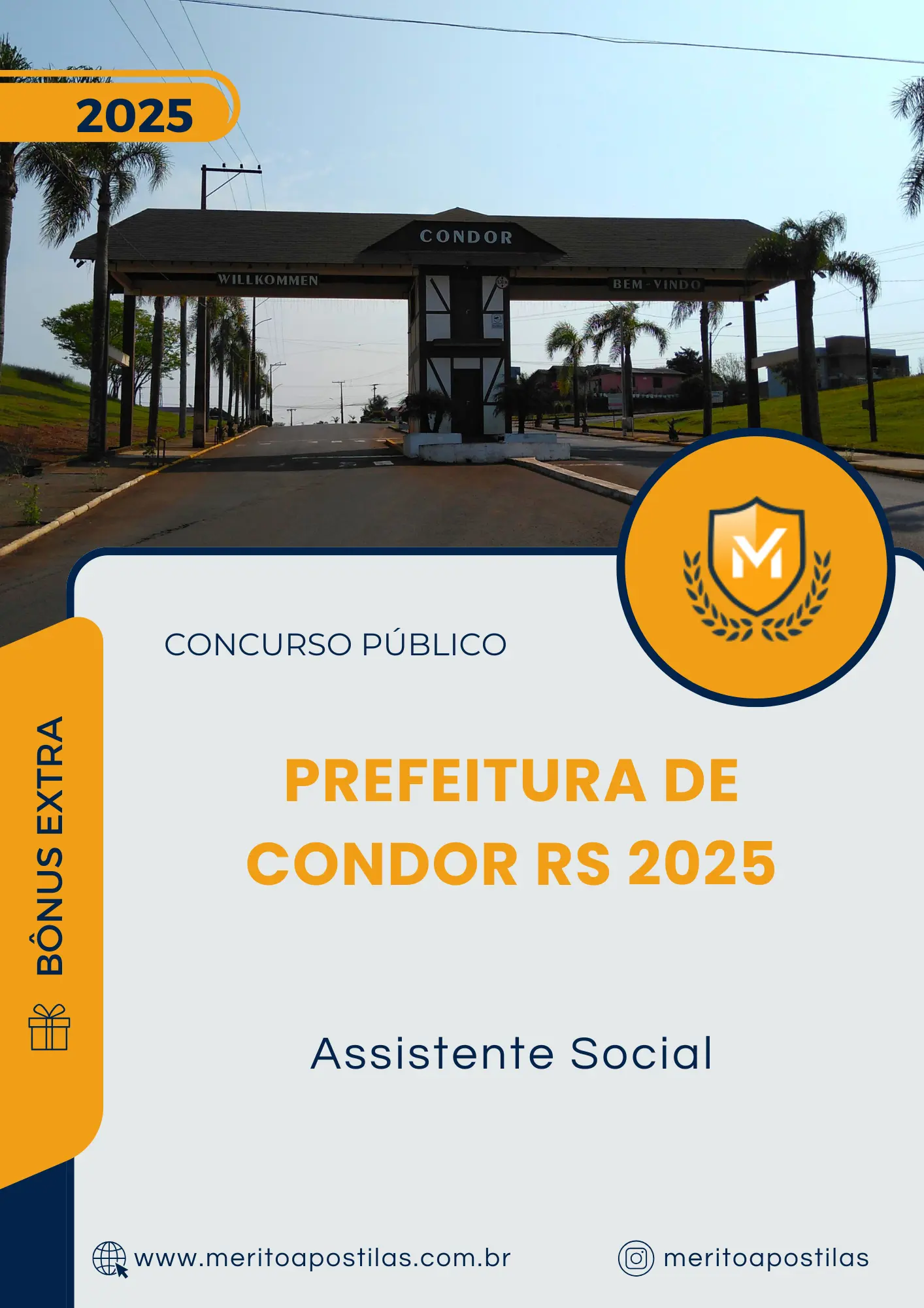 Apostila Assistente Social Prefeitura de Condor RS 2025