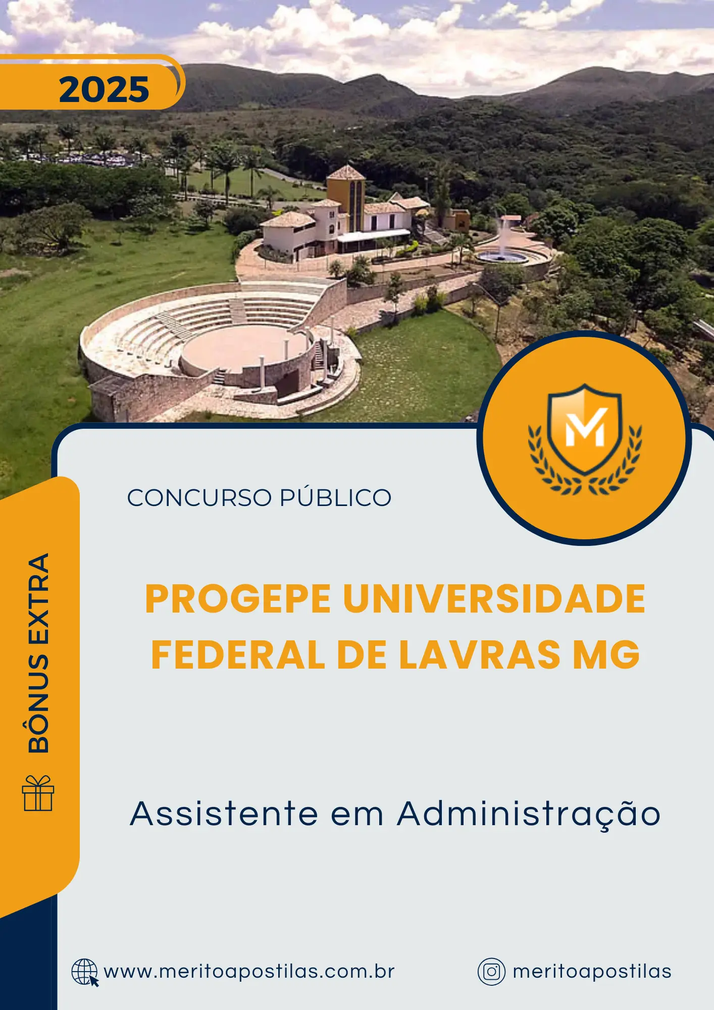 Apostila Assistente em Administração Concurso PROGEPE Universidade Federal de Lavras MG 2025
