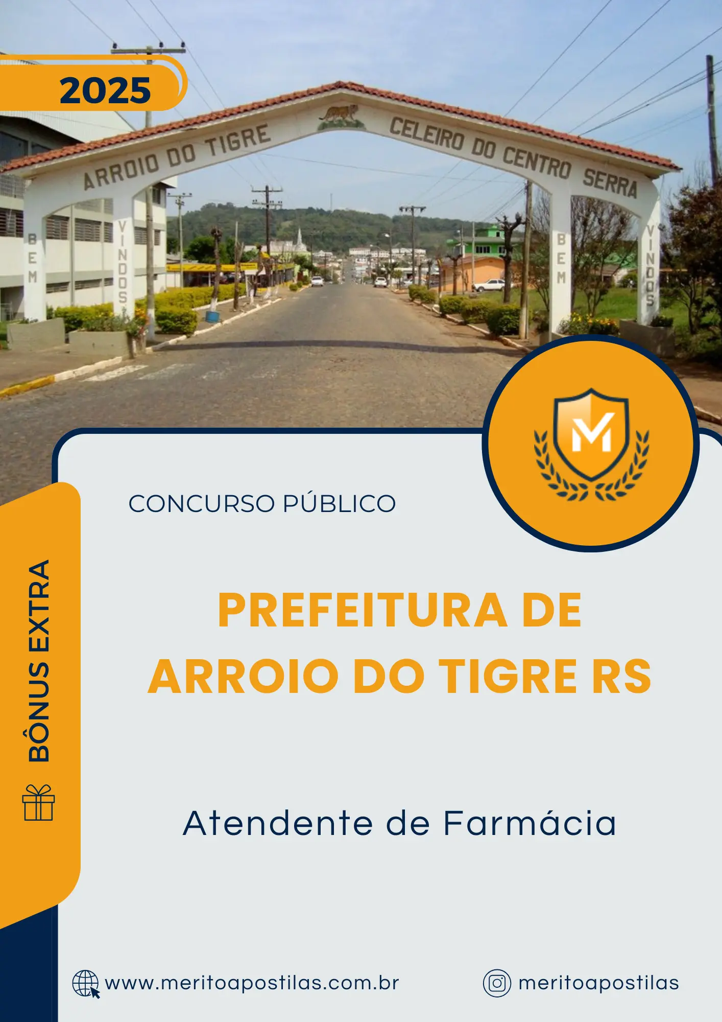 Apostila Atendente de Farmácia Prefeitura de Arroio do Tigre RS 2025