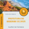 Apostila Auxiliar De Farmácia Prefeitura de Beberibe CE 2025