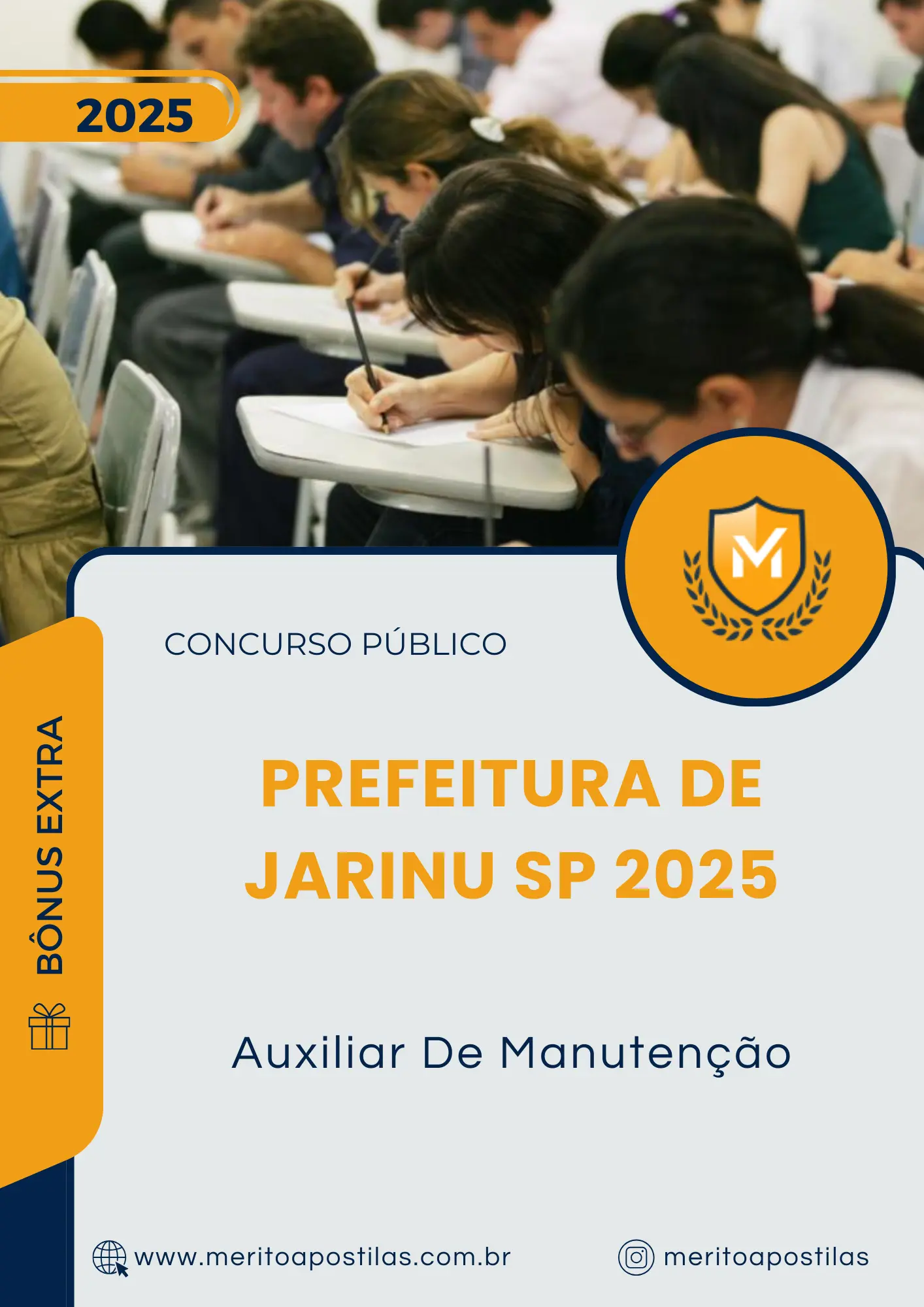Apostila Auxiliar De Manutenção Prefeitura de Jarinu SP 2025
