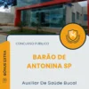 Apostila Auxiliar De Saúde Bucal Prefeitura de Barão de Antonina SP 2025