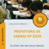Apostila Auxiliar De Serviços Gerais Prefeitura de Jarinu SP 2025