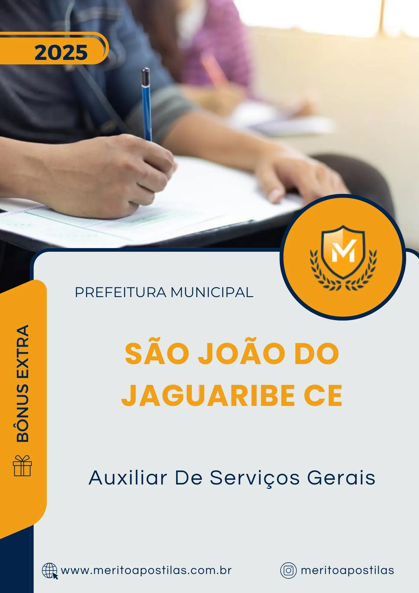 Apostila Auxiliar De Serviços Gerais Prefeitura de São João do Jaguaribe CE 2025
