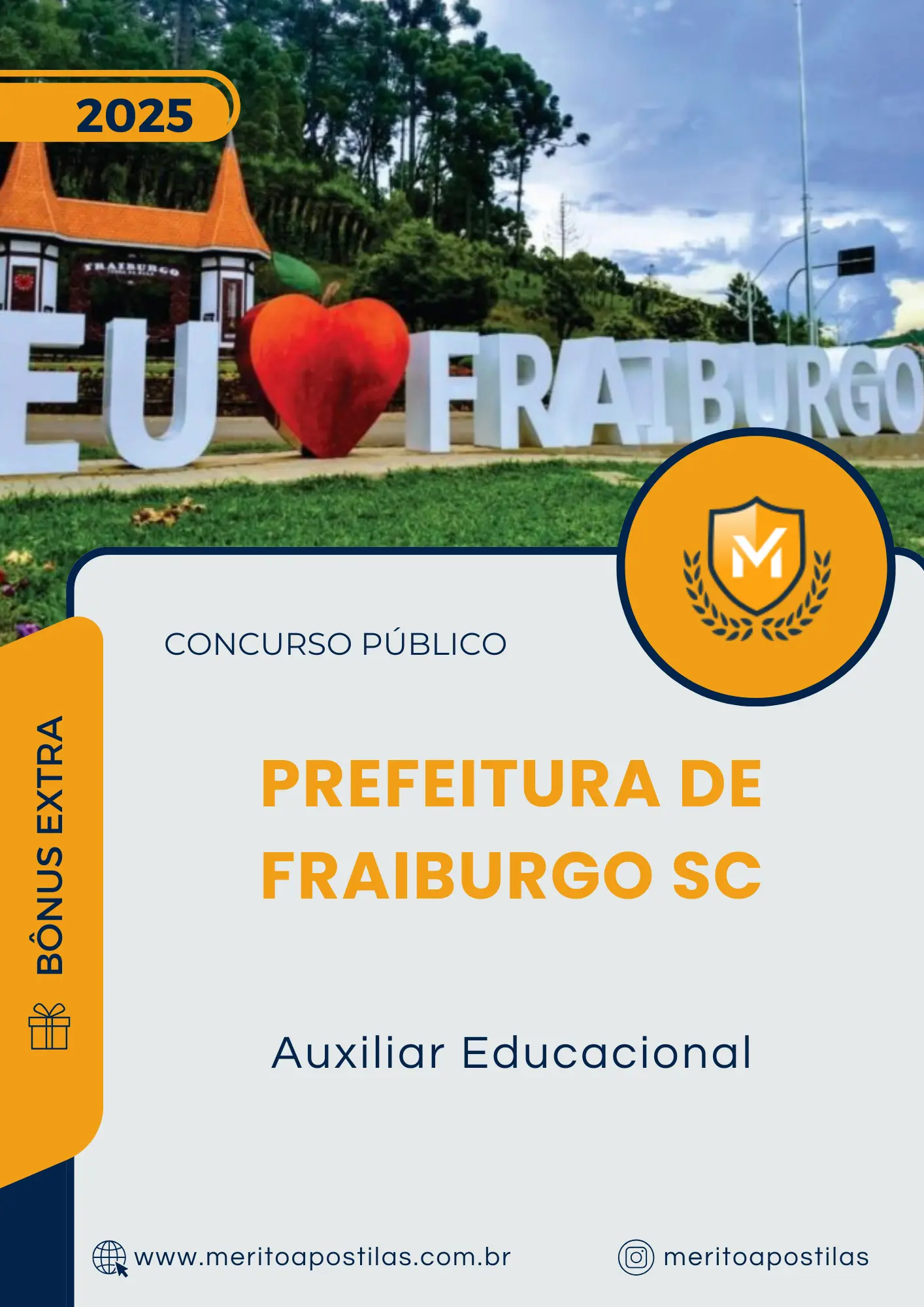 Apostila Auxiliar Educacional Prefeitura de Fraiburgo SC 2025