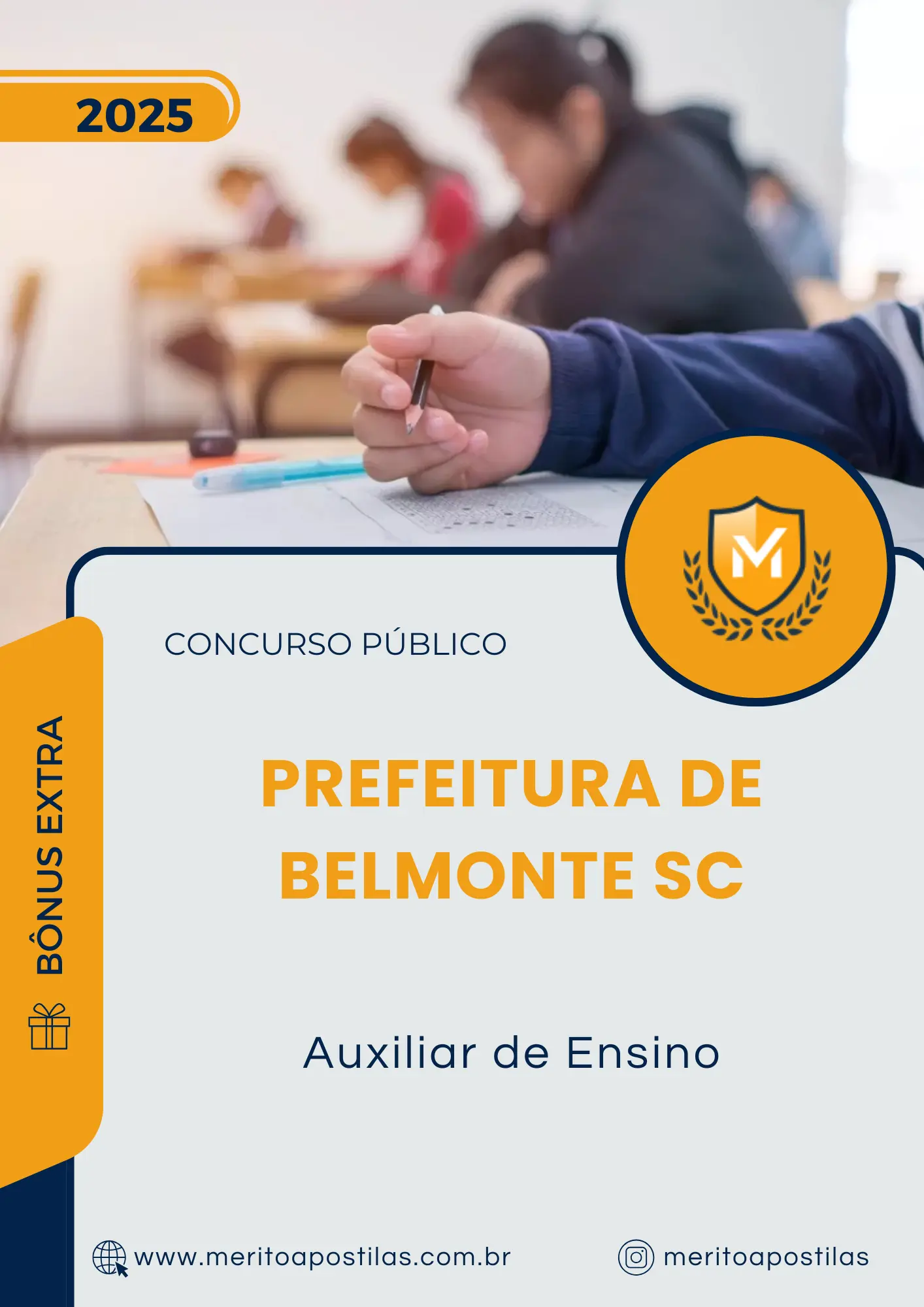 Apostila Auxiliar de Ensino Prefeitura de Belmonte SC 2025