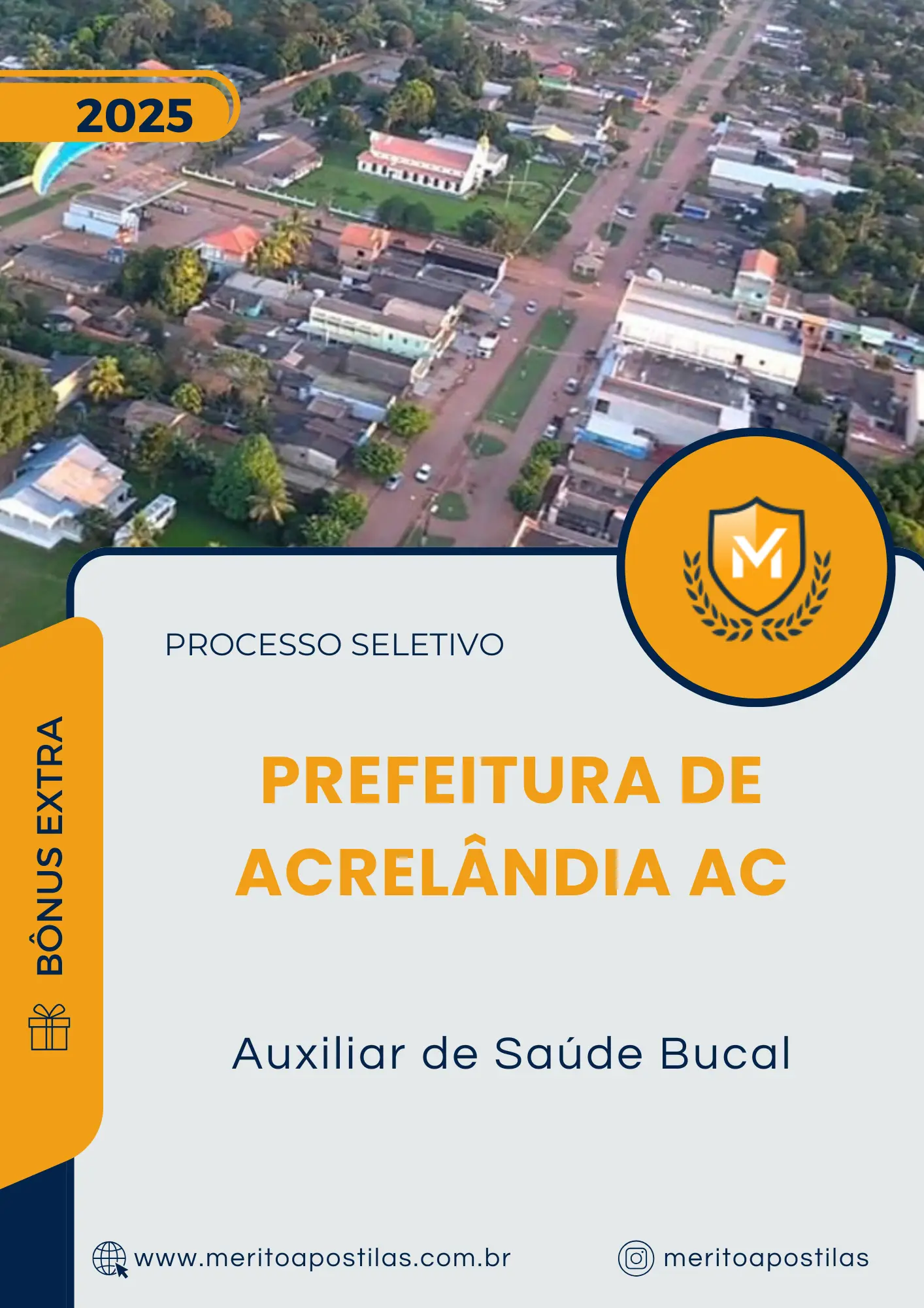 Apostila Auxiliar de Saúde Bucal Prefeitura de Acrelândia AC 2025