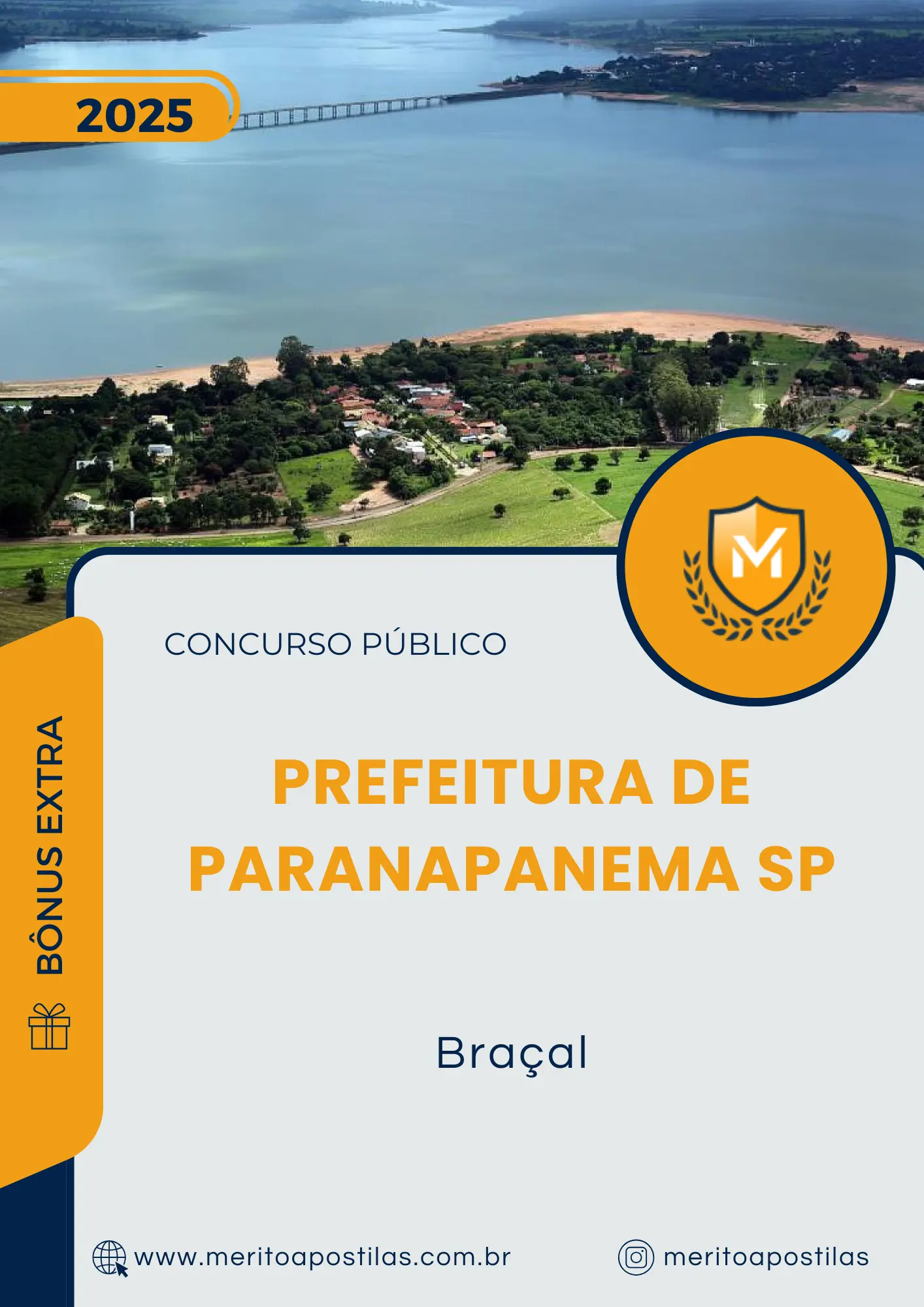 Apostila Braçal Prefeitura de Paranapanema SP 2025