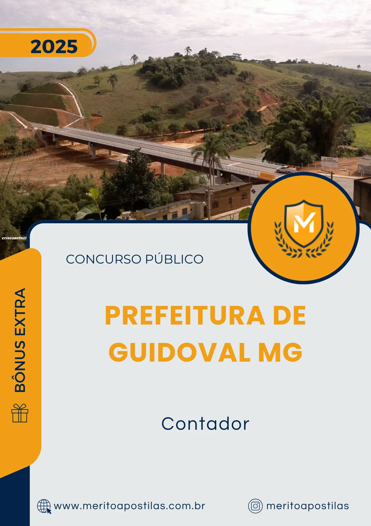 Apostila Contador Prefeitura de Guidoval MG 2025