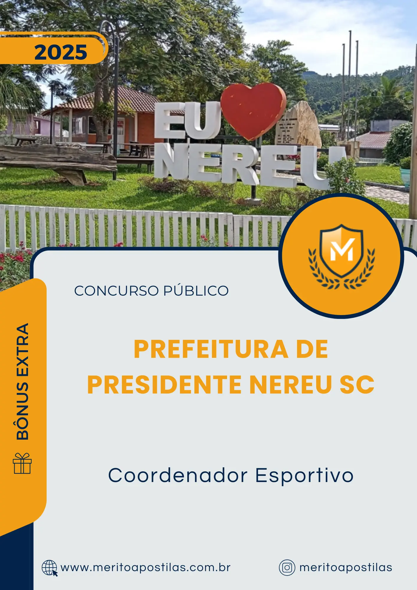 Apostila Coordenador Esportivo Prefeitura de Presidente Nereu SC 2025